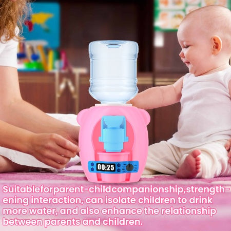 Dowmoo Children's Mini Water Dispenser, Baby Kitchen Toys Mini Fun Every Home Drink Machine Can Water